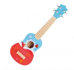 Gitara ukulele drewniana Lis