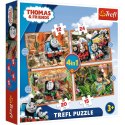 Puzzle 4w1 Podróże po świecie Tomek i przyjaciele