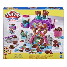 Zestaw z masą plastyczną PlayDoh Fabryka czekolady