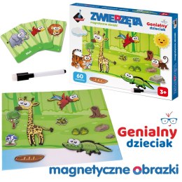 Puzzle magnetyczne - Zwierzęta