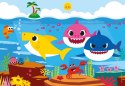 Puzzle 60 elementów Baby Shark