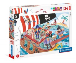 Puzzle 24 elementy Maxi Pirates