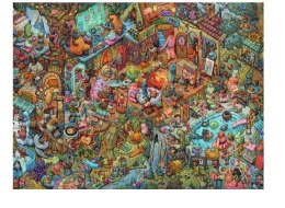 Puzzle 1500 elementów Zabawa z przyjaciółmi, Tiurina (Puzzle+plakat)