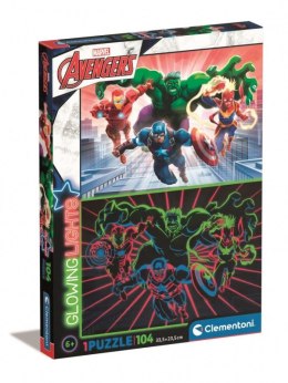 Puzzle 104 elementy Avengers