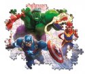 Puzzle 104 elementy Avengers