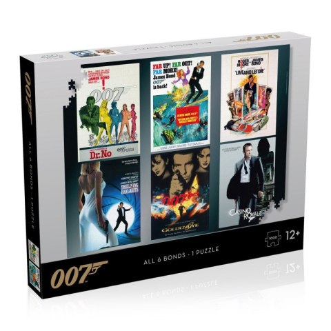 Puzzle James Bond 007 Actor Debut 1000 elementów