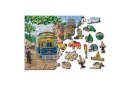 Puzzle drewniane 3D Wiktoriańska ulica Victorian street L