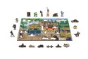 Puzzle drewniane 3D Wiktoriańska ulica Victorian street L