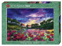 Puzzle 1000 elementów Maki o zachodzie słońca