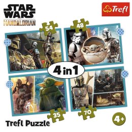 Puzzle 4w1 Mandalorian Gwiezdne Wojny