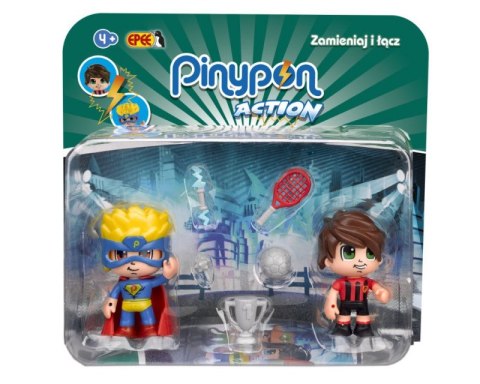 Figurki PinyPon Action 2pack Piłkarz Superbohater