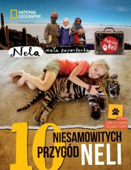 Książka 10 niesamowitych przygód Neli. Wydanie II, uzupełnione o kody QR