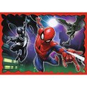 Puzzle 4w1 Bohaterski Spider Man