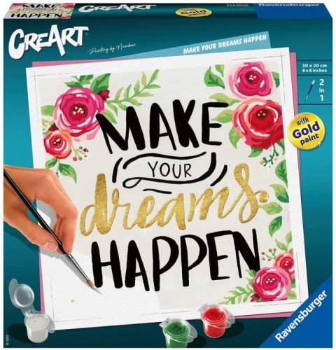 Malowanka CreArt Make your dreams happen