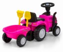 Jeździk Pojazd New Holland T7 Traktor różowy