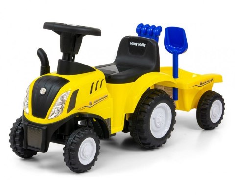 Jeździk Pojazd New Holland T7 Traktor żółty
