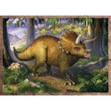 Puzzle 4w1 Ciekawe dinozaury