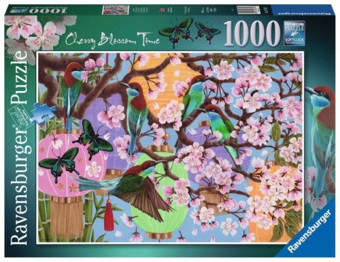 Puzzle 2D 1000 elementów Kwitnące wiśnie