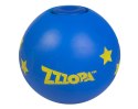 Piłka Spinball Zakręcona zabawa niebieski z żółtym Meteor