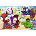 Puzzle 24 maxi Spiday i przyjaciele Spiderman