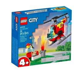 Klocki City 60318 Helikopter strażacki