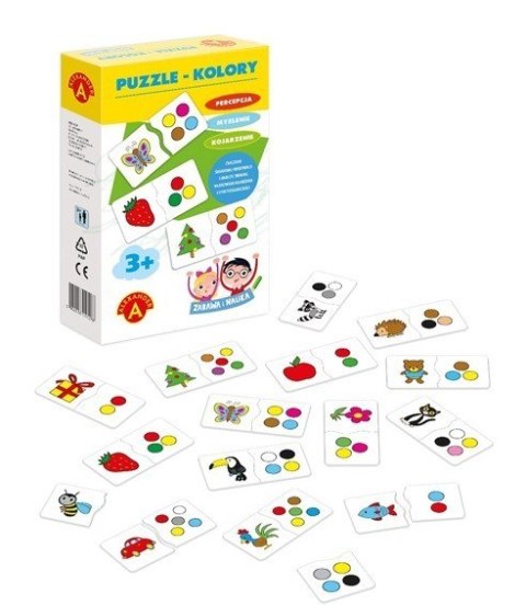 Puzzle Kolory Zabawa i Nauka