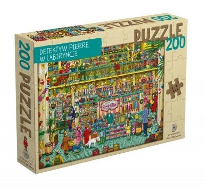 Puzzle Detektyw Pierre w labiryncie