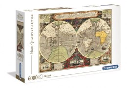 Puzzle 6000 elementów HQ Antyczna Mapa Morska