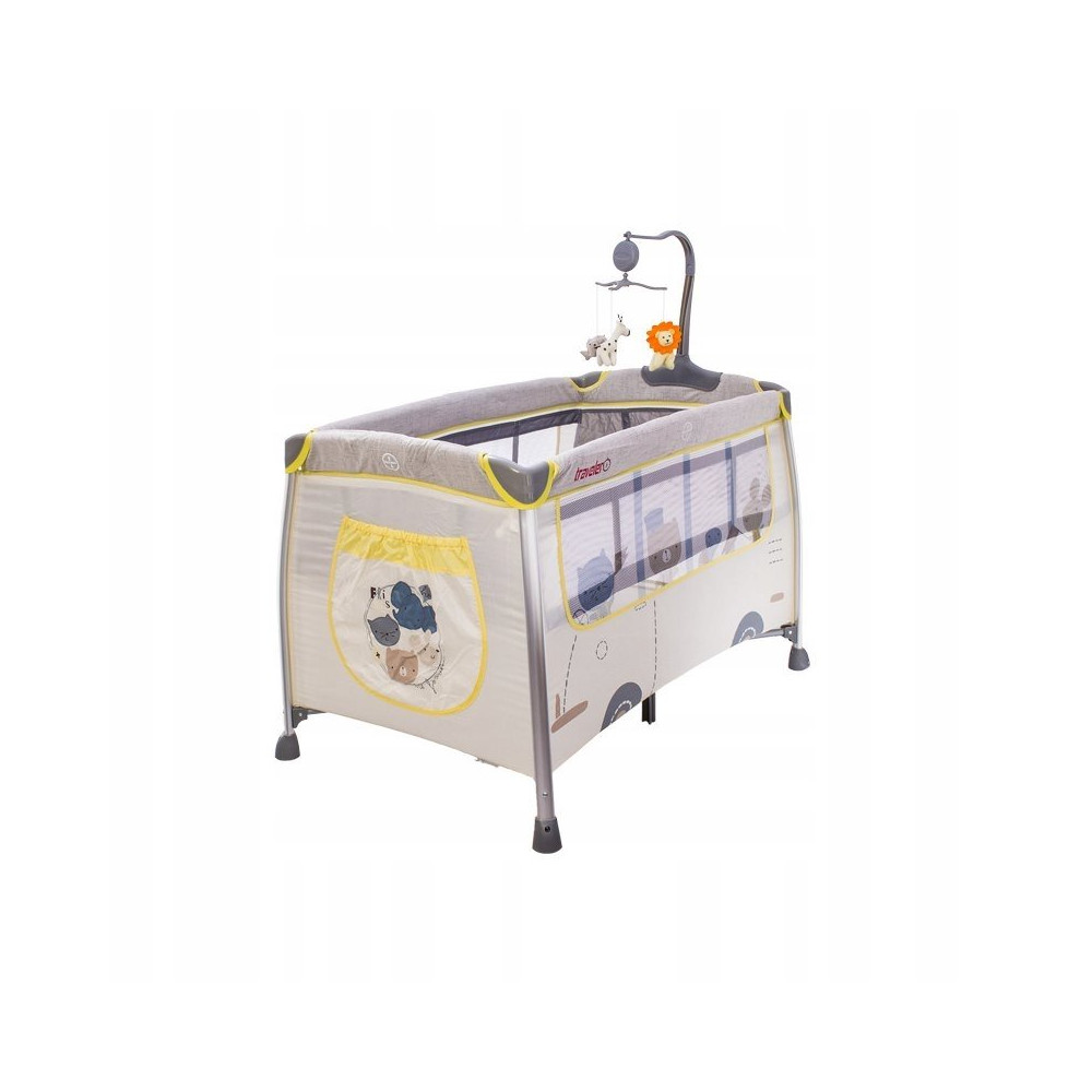 Łóżeczko traveler ap920 grey