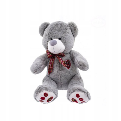 Miś plusz dn15-0013-40 grey
